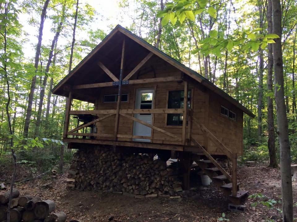 Вилла Les Cabines Nordik Des Piles Сен-Жан-Де-Пиль Экстерьер фото