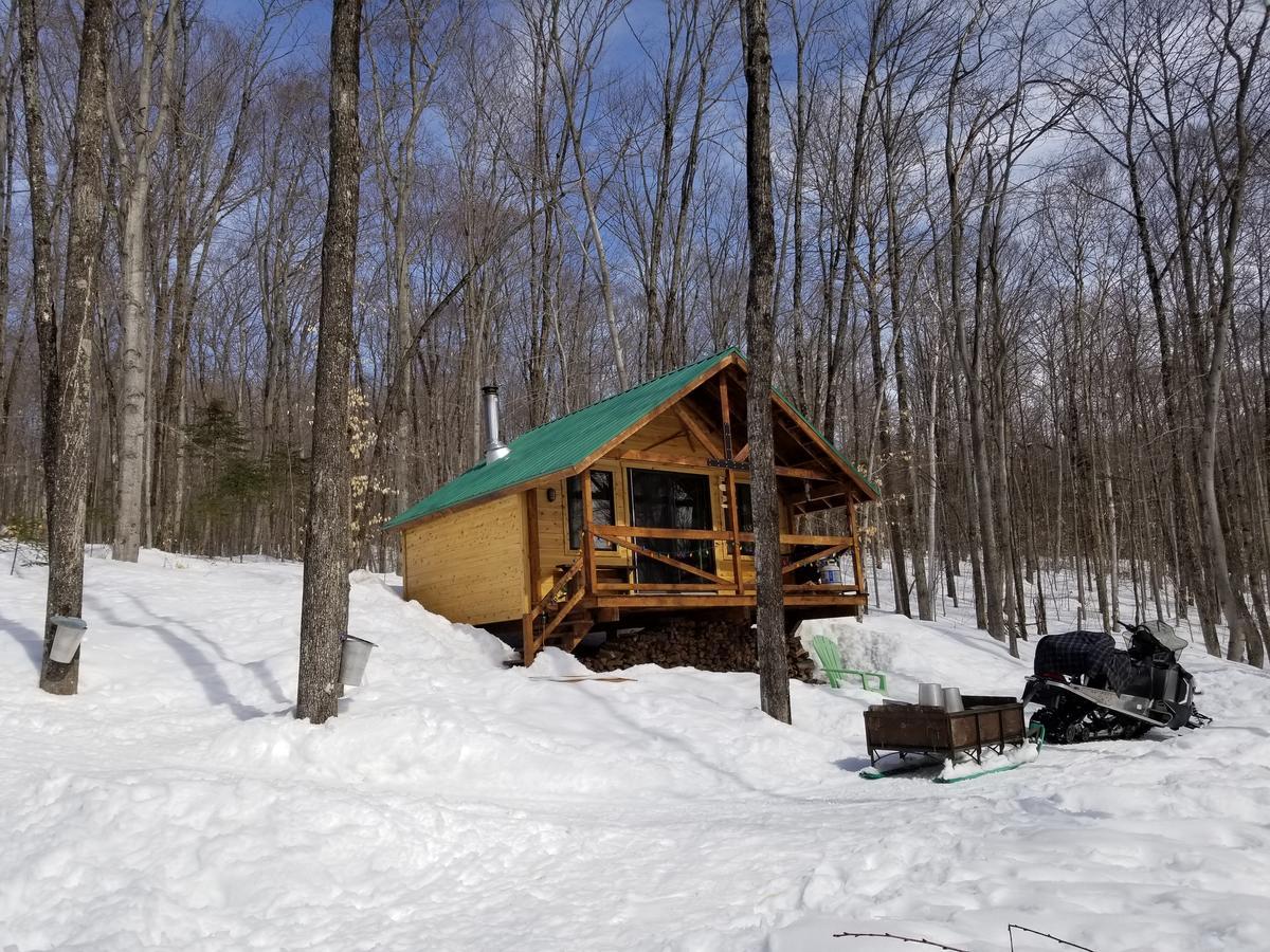 Вилла Les Cabines Nordik Des Piles Сен-Жан-Де-Пиль Экстерьер фото
