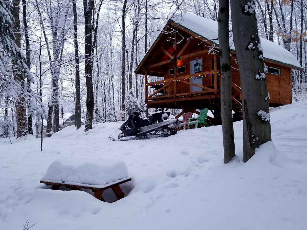 Вилла Les Cabines Nordik Des Piles Сен-Жан-Де-Пиль Экстерьер фото