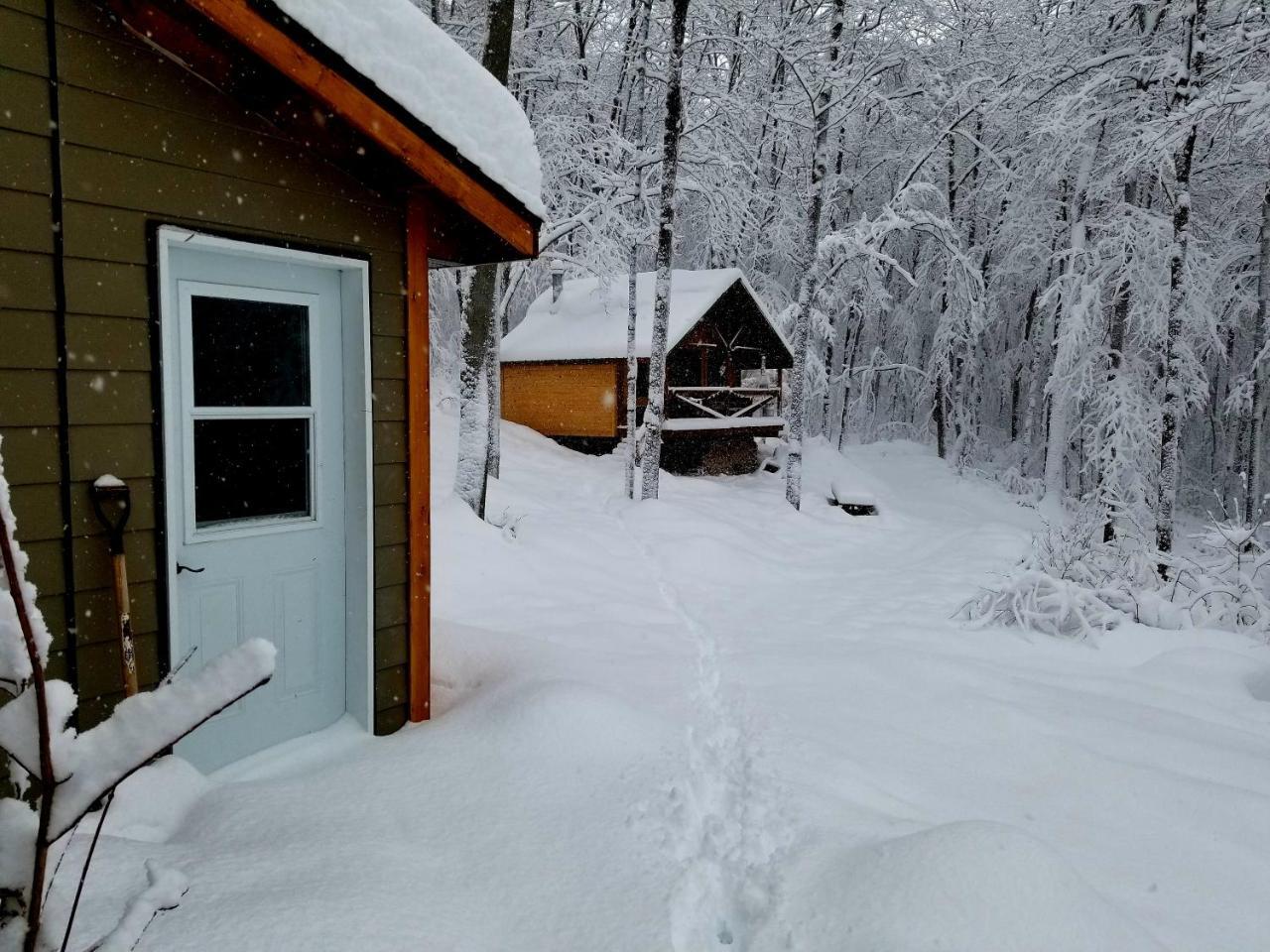 Вилла Les Cabines Nordik Des Piles Сен-Жан-Де-Пиль Экстерьер фото